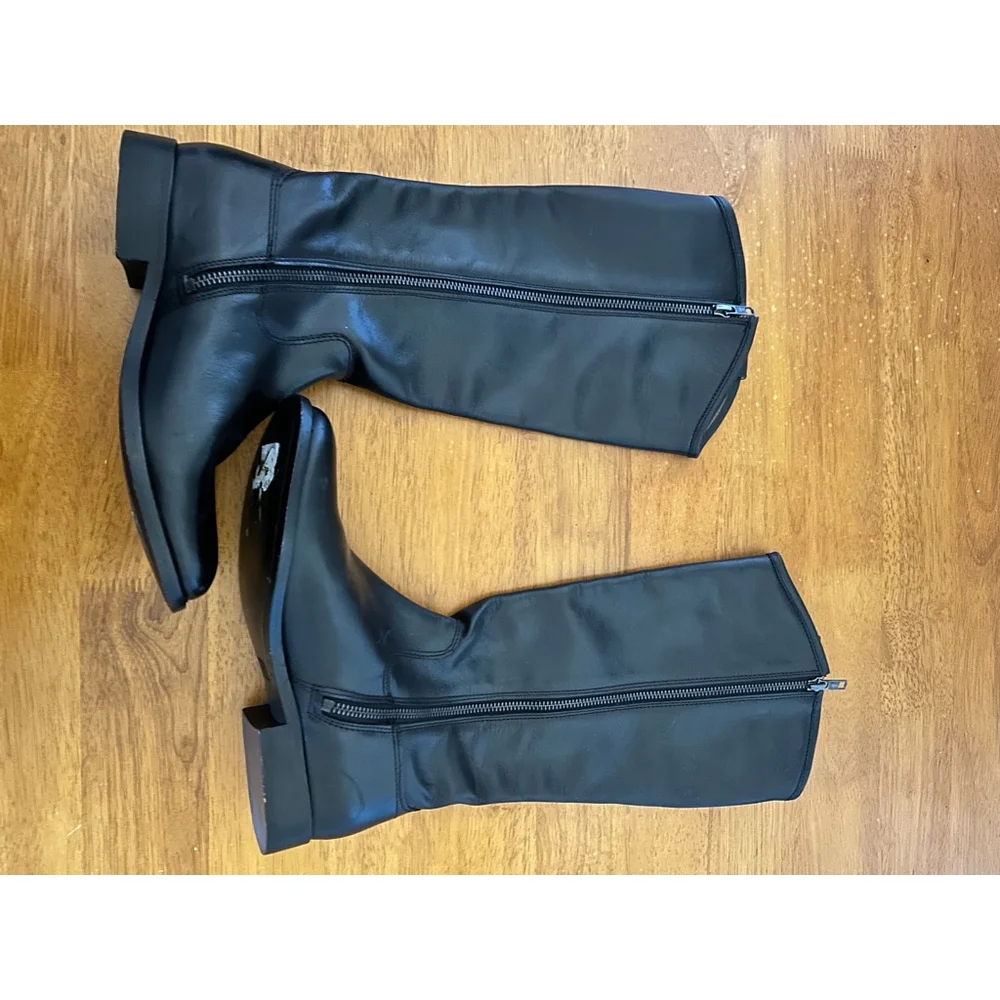 FRYE Melissa Button Leather Boots SZ 6 - Picture 8 of 11